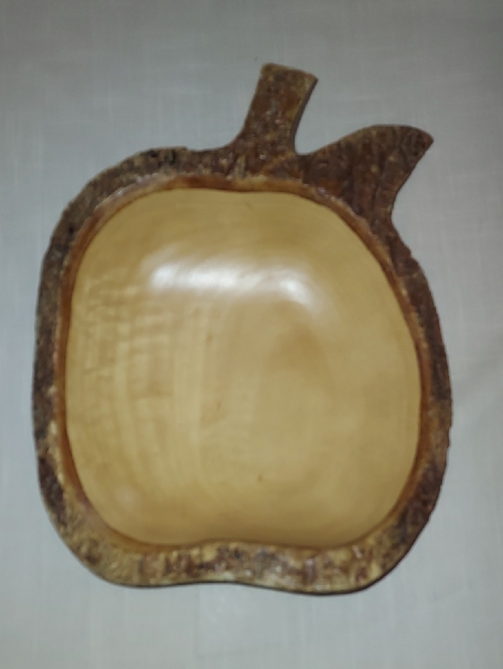 Rustic Mango Wood Fruit Bowl